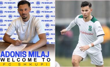 Adonis Milaj nga akademia e Borussia Mönchengladbach, i bashkohet FC Shkupit