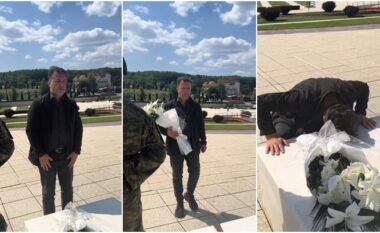 Laert Vasili viziton varrezat e Jasharajve: Lavdi komandantit legjendar Adem Jashari dhe gjithë dëshmorëve të lirisë