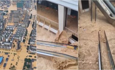 Gjashtë të vdekur, mijëra të zhvendosur – pamje ‘apokaliptike’ të përmbytjeve në Kinën jugperëndimore