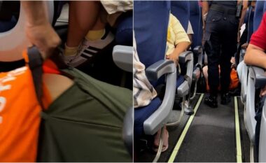 Një pasagjer me mbipeshë nxirret zvarrë nga aeroplani, pasi kërkoi “një vend për trupin e tij më të madh”
