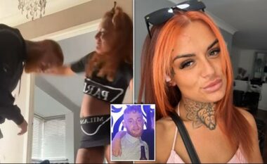 E zë partnerin duke e tradhtuar me shoqen e saj të ngushtë, britanikja filmon veten duke e rrahur brutalisht – pamjet bëhen virale
