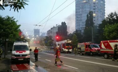 Rusia kryen sulm të madh me dronë në Kiev, dy të vdekur dhe dhjetë të plagosur