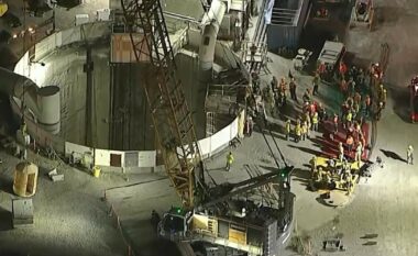 Shembet tuneli në Los Angeles, autoritetet arrijnë të shpëtojnë 31 punëtorët që kishin ngecur brenda tij