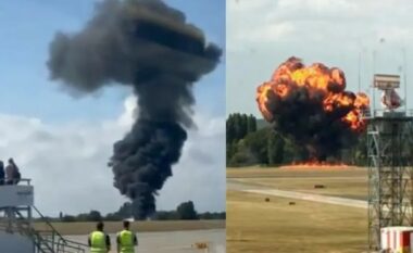 Rrëzohet një aeroplan në aeroportin e Londrës