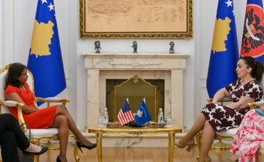 Para konferencës për shtyp, Osmani takon diplomatët amerikanë dhe britanikë