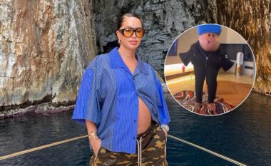 Ditët e fundit të shtatzënisë, Dafina Zeqiri gjen mënyra për t’u argëtuar dhe bërë shaka me barkun e rrumbullakosur