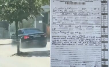 Tejkalim i rrezikshëm përmes trotuarit, kundërvajtësit i shqiptohet gjobë në Gjilan- policia njofton edhe autoritetet zvicerane