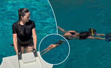 Olta Gixhari vazhdon të sjell imazhe provokuese nga pushimet në Palma De Mallorca të Spanjës