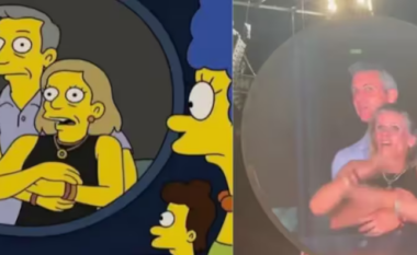 A e parashikoi vërtet The Simpsons skandalin në koncertin e Coldplay?