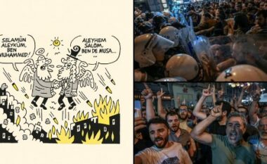 Turqia arreston katër punonjës të një reviste satirike, për shkak të karikaturës së supozuar të Profetit Muhamed