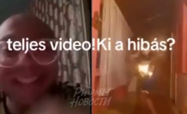 Pamje dramatike, hungarezja i vuri flakën vetes pasi humbi një sfidë ndaj një të panjohuri në internet