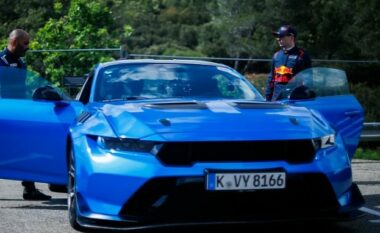Max Verstappen testoi Ford Mustang GTD në pistë në Francë
