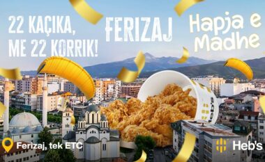 Ferizaj, rrini gati për shijen e Heb’s! – Hapja e madhe më 22 korrik