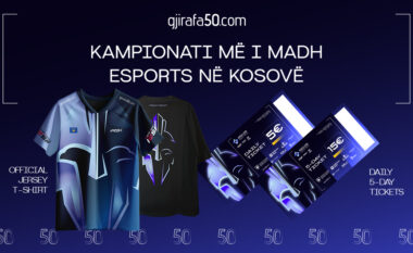 Gjirafa50 & EEC25 – Kampionati më i madh i Esports në Kosovë!