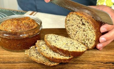 Bukë me miell misri dhe miell pa gluten – Ideale për dietën tuaj