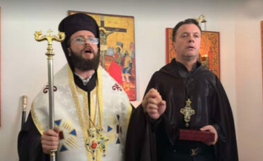 ​Kisha Ortodokse Autoqefale e Kosovës nderon Laert Vasilin me titullin “Kalorës i Shën Kostandin Dardanasit”