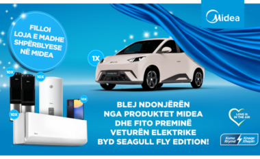 Freskoni shtëpinë tuaj me Midea dhe fitoni shpërblime fantastike këtë verë