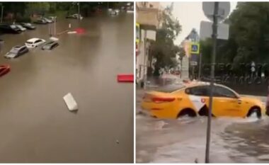 Rrebesh “tropikal” në Moskë, përmbytet kryeqyteti rus