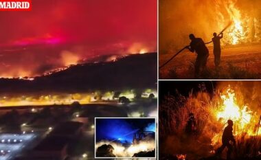 Zjarri i shkakton probleme Spanjës, gjendje e rëndë në Madrid