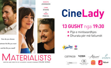 CineLady vjen me filmin ‘’MATERIALISTS’’ me 13 Gusht në CineStar Megaplex