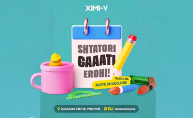 Shtatori po afron – Përfitoni tani nga zbritjet e jashtëzakonshme në produktet shkollore të XIMI-V Kosova