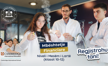 Horizon School mbështet nxënësit shembullor në Nivelin e Mesëm të Lartë