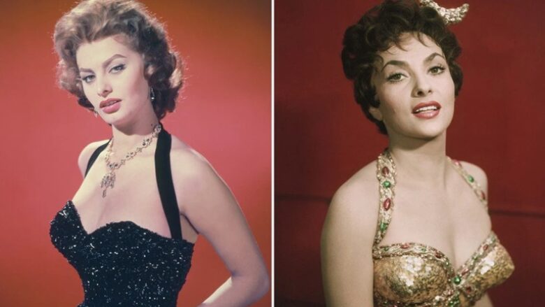 Sophia Loren, Gina Lollobrigida dhe beteja për të qenë “gruaja më e bukur në botë”