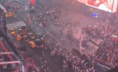 Të shtëna me armë në Times Square, tre të plagosur – publikohen pamjet dramatike nga sheshi i famshëm i New Yorkut
