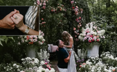 Fansat të bindur se Travis Kelce i shtoi një detaj të vogël unazës së fejesës me Taylor Swift