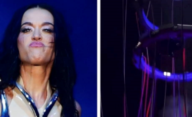 Katy Perry dyshohet se përjetoi një goditje elektrike në skenë