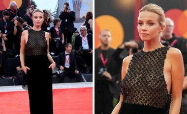 Influencerja nga Lituania thyen rregullat e modës në Festivalin e Filmit në Venecia, duke u shfaqur më provokuese se sa duhet