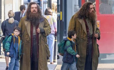 Dalin pamjet e para nga xhirimet e serisë së re të Harry Potter, dy personazhet më të dashur shihen në rrugët e Londrës