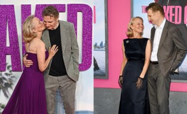 Burimi i afërt mohon spekulimet: Pamela Anderson dhe Liam Neeson në një romancë të sinqertë