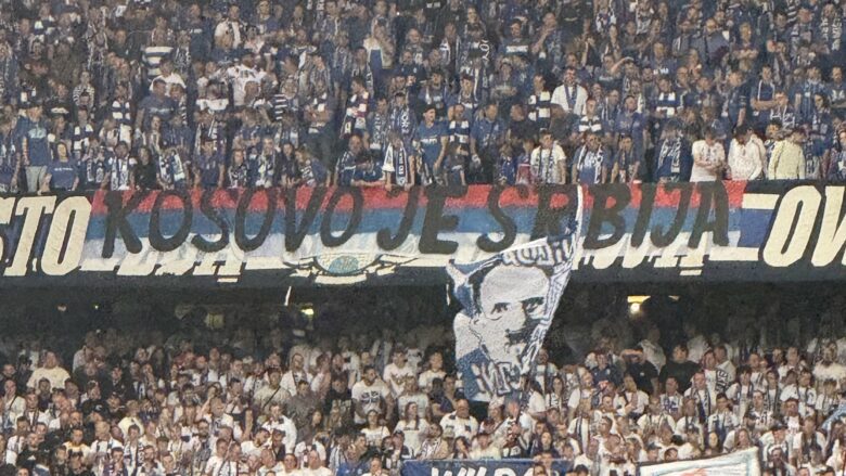 Skandal në Ligën e Kampionëve: Tifozët e Lech Poznan shfaqin banerin “Kosova është Serbi”, Crvena Zvezda e falënderon