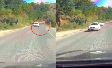 Tejkalim i rrezikshëm në rrugën për Gjilan – familja e mërgimtarit nga Anglia i shpëton për pak aksidentit fatal