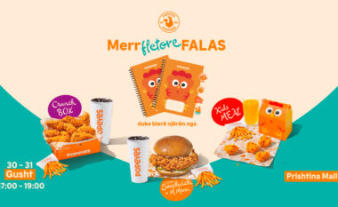 Popeyes ju fton në një festë të paharrueshme ‘Back to School’ në Prishtina Mall!