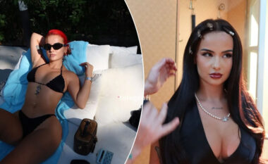 Rina Balaj provokon me paraqitjen në bikini të zeza