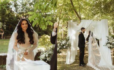 Deputetja më e re e Kuvendit, Sala Jashari ndanë imazhet nga ceremonia magjike e martesës
