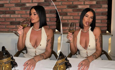 Santiana mahnit fansat me dukje të re në Instagram