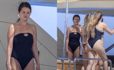 Selena Gomez feston në Cabo me mikeshat, ndërsa përgatitet për dasmën me Benny Blanco