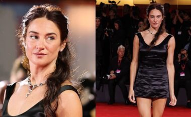 Shailene Woodley mahnit në premierën e “Jay Kelly” në Venecia