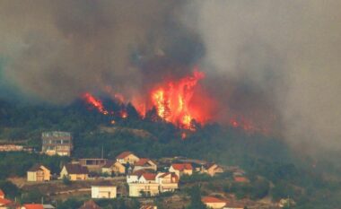 22 vatra zjarri aktive në Kosovë, situata më kritike në fshatin Kçiq të Mitrovicës