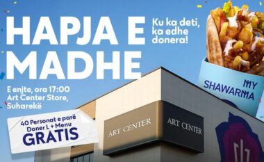 Një shije që po ndryshon gjithçka – MY SHAWARMA po hap dyert në Suharekë